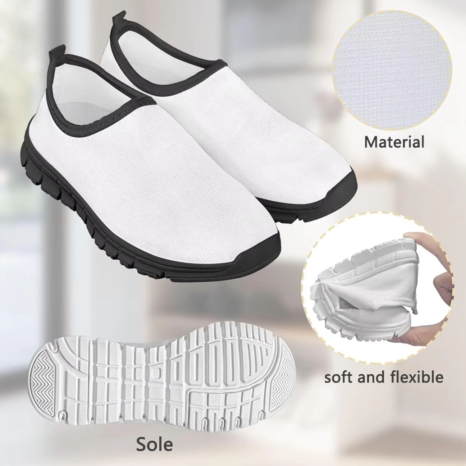Boys Shoes Fun Design Slip On Shoes for Boys Breathable Summer Wear