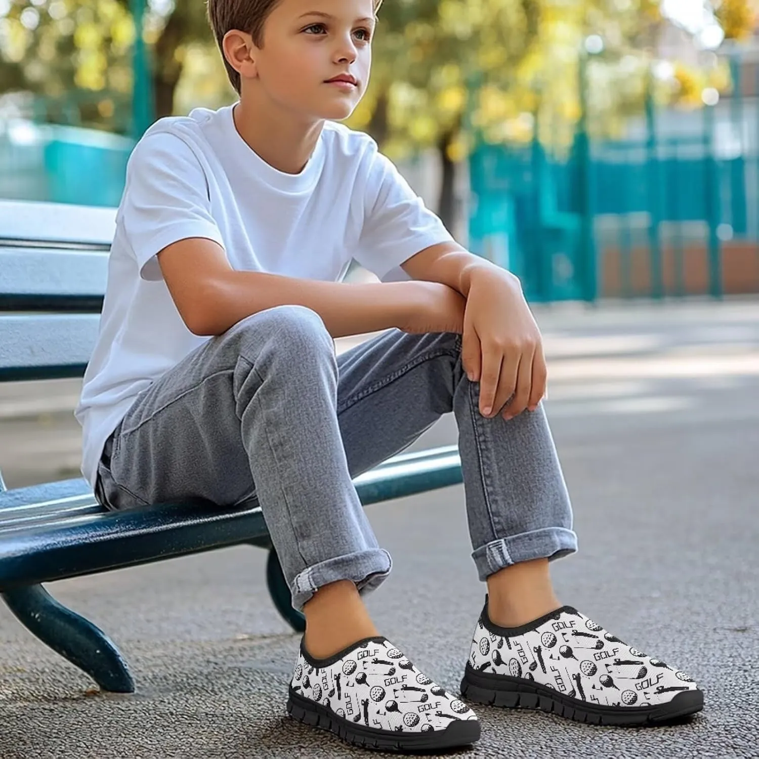 Boys Shoes Fun Design Slip On Shoes for Boys Breathable Summer Wear