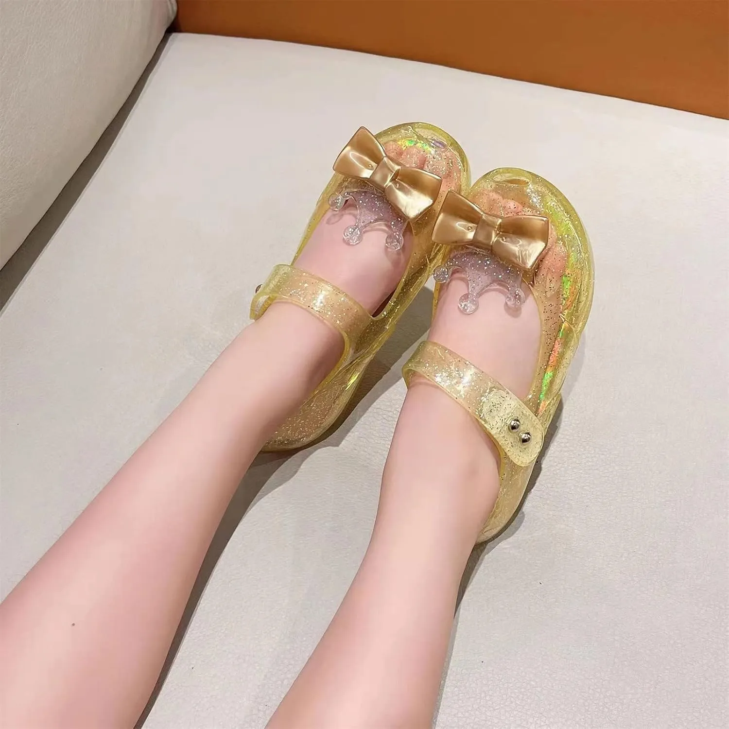 Boys Size 13 Shoes Girls Shoes Crown Flash Diamond Crystal Soft Sole Non Slip Sandals Jelly Dance Shoes Princess Shoes Toddler Boy Boots 7