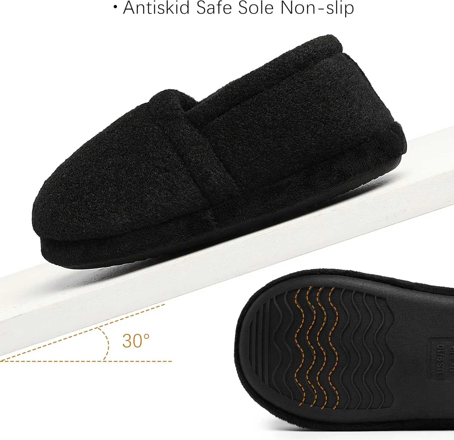Boys Slippers Kids House Shoes with Cozy Memory Indoor Outdoor (Toddler/Little Kid/Big Kid)