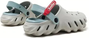 Breathable Hollow Design Men's Garden Clogs - Comfortable Slip-On Couple Beach Shoes