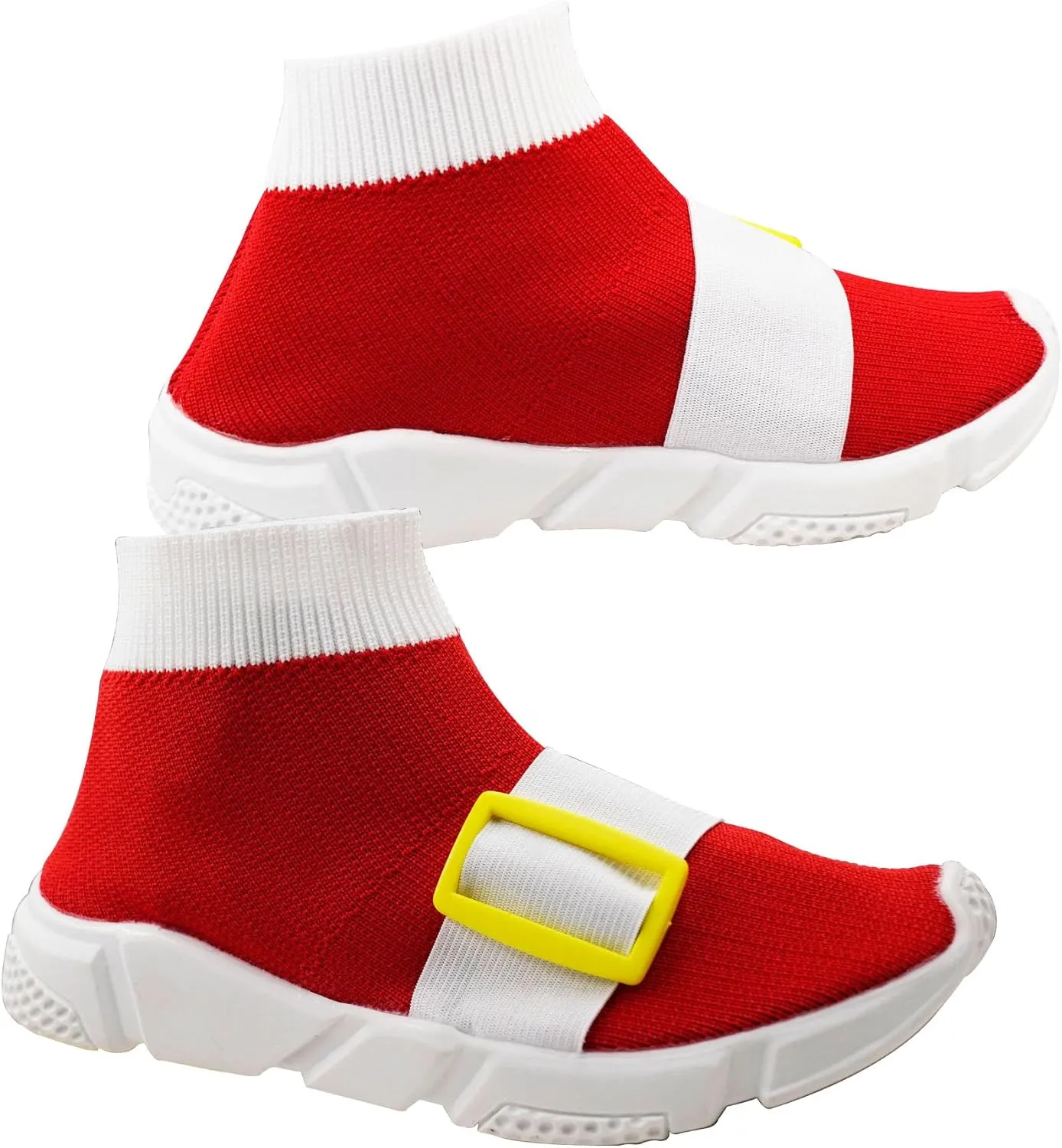 Breathable Lightweight High Tops Fashion Casual Sports Walking Shoes Knit Slip On Shoes Running Sneakers
