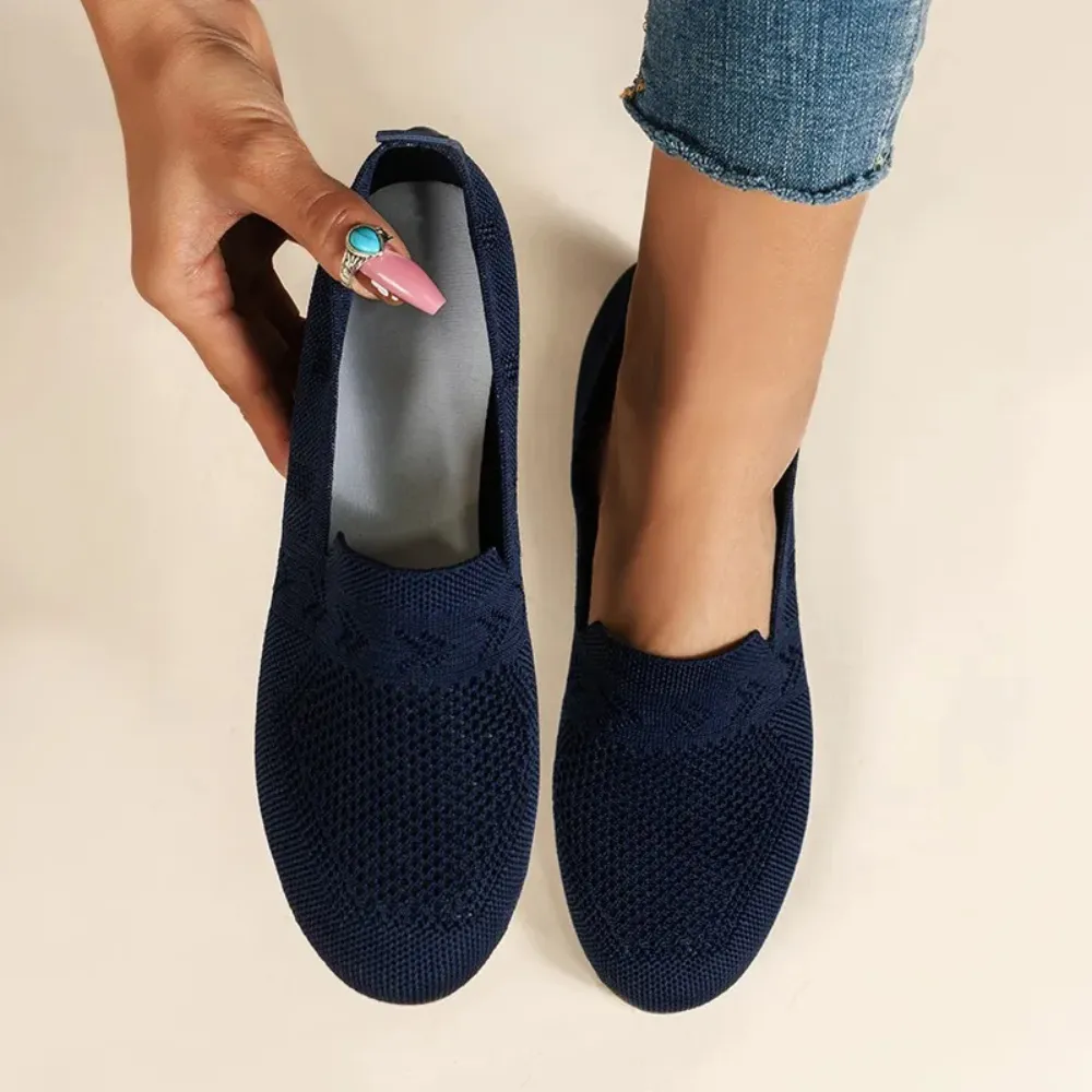 Breathable Mesh Slip-On Shoes for Women
