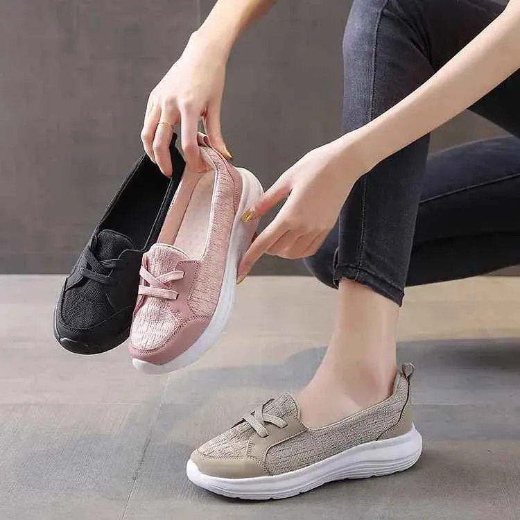 Breathable Slip-On Arch Support Shoes