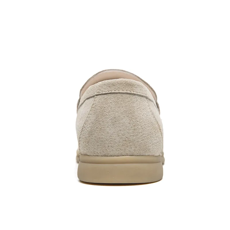 Breathable Suede Loafers Slip-On Driving Shoes