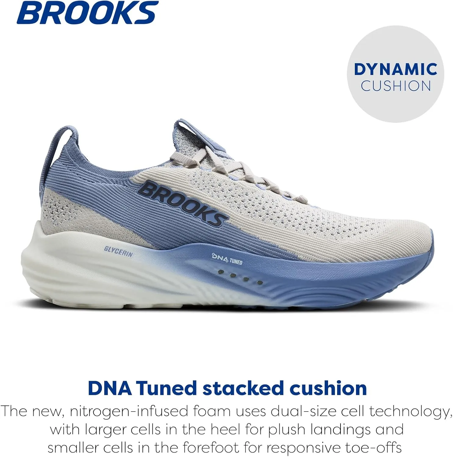 Brooks Men’s Glycerin Stealthfit 22 Neutral Running Shoe