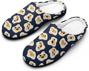 Cactus Clog Slippers For Womens Non-Slip Warm House Slippers Ladies Cotton Slippers Home Slip-On Shoes Indoor Outdoor
