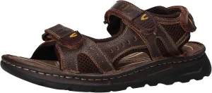 camel active Men's Outdoor Sandals Brown Smooth Leather
