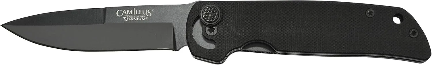 CAMILLUS CUDA MINI / 6.75" OVERALL / CARBONITRIDE TITANIUM™ / AUS-8 / BLACK