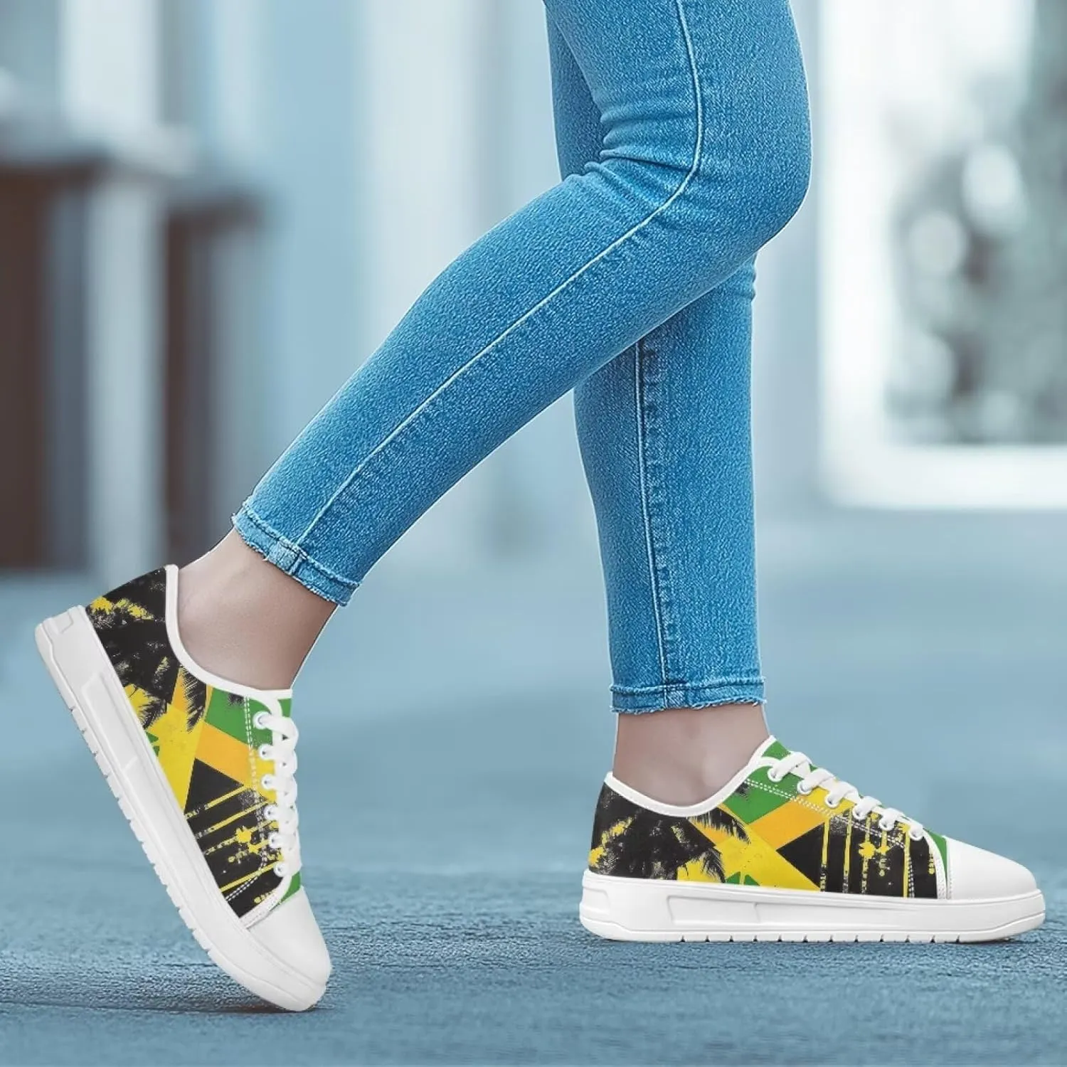 Canvas Shoes for Women Classic Mesh Breathable Lightweight Non-Slip Sneakers Slip On Tennis Walking Shoes US 5.5-13.5