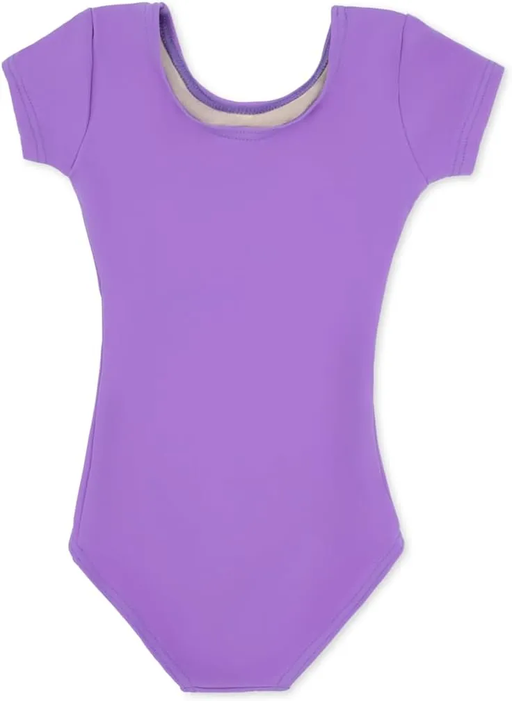 Capezio girls Short Sleeve Leotard - Girls
