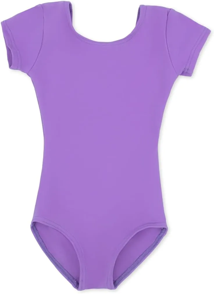 Capezio girls Short Sleeve Leotard - Girls