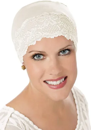 Cardani Lace Sleep Cap - Soft Hat Liner Viscose from Bamboo