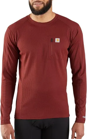 Carhartt Mens Base Force Midweight Tech Thermal Base Layer Long Sleeve Shirt