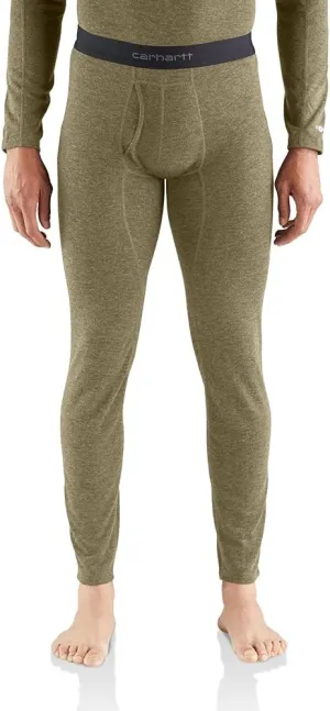 Carhartt Men's Force Midweight Synthetic-Wool Blend Base Layer Pant