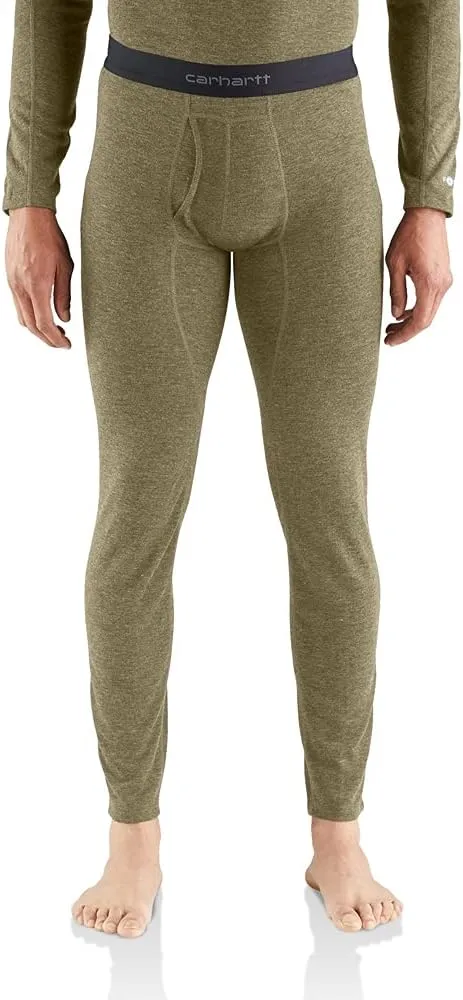 Carhartt Men's Force Midweight Synthetic-Wool Blend Base Layer Pant