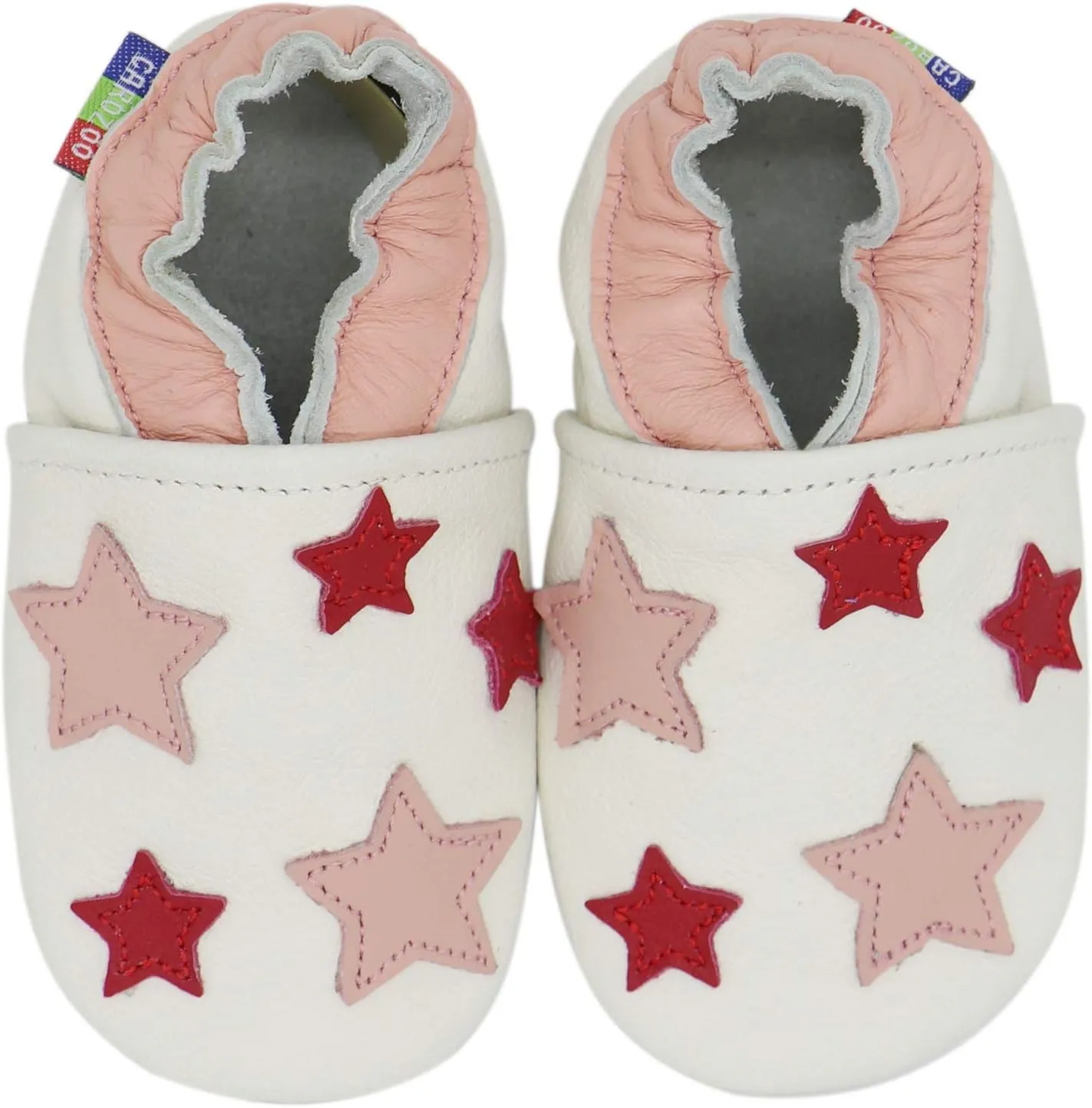 Carozoo Baby Shoes Slippers Leather Soft Sole Kids Toddlers Infants Child up to 6 Years Old