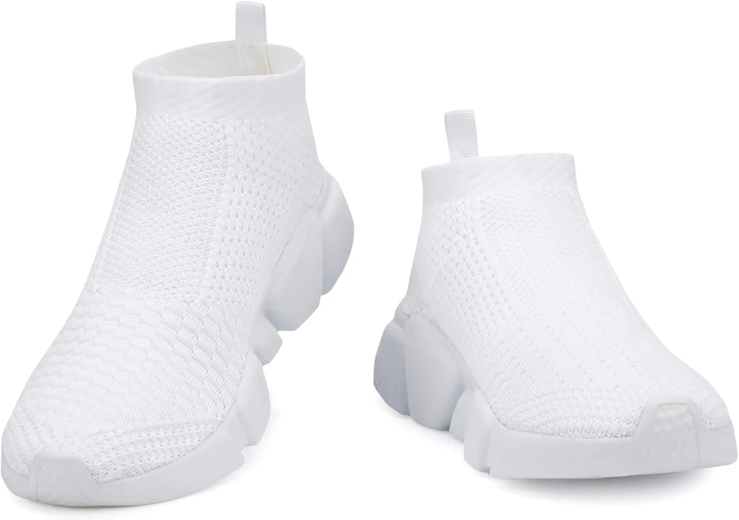 Casbeam Men's Running Knit Comfortable Lightweight Breathable Casual Sports Shoes Fashion Sneakers Slip-On Walking Shoes