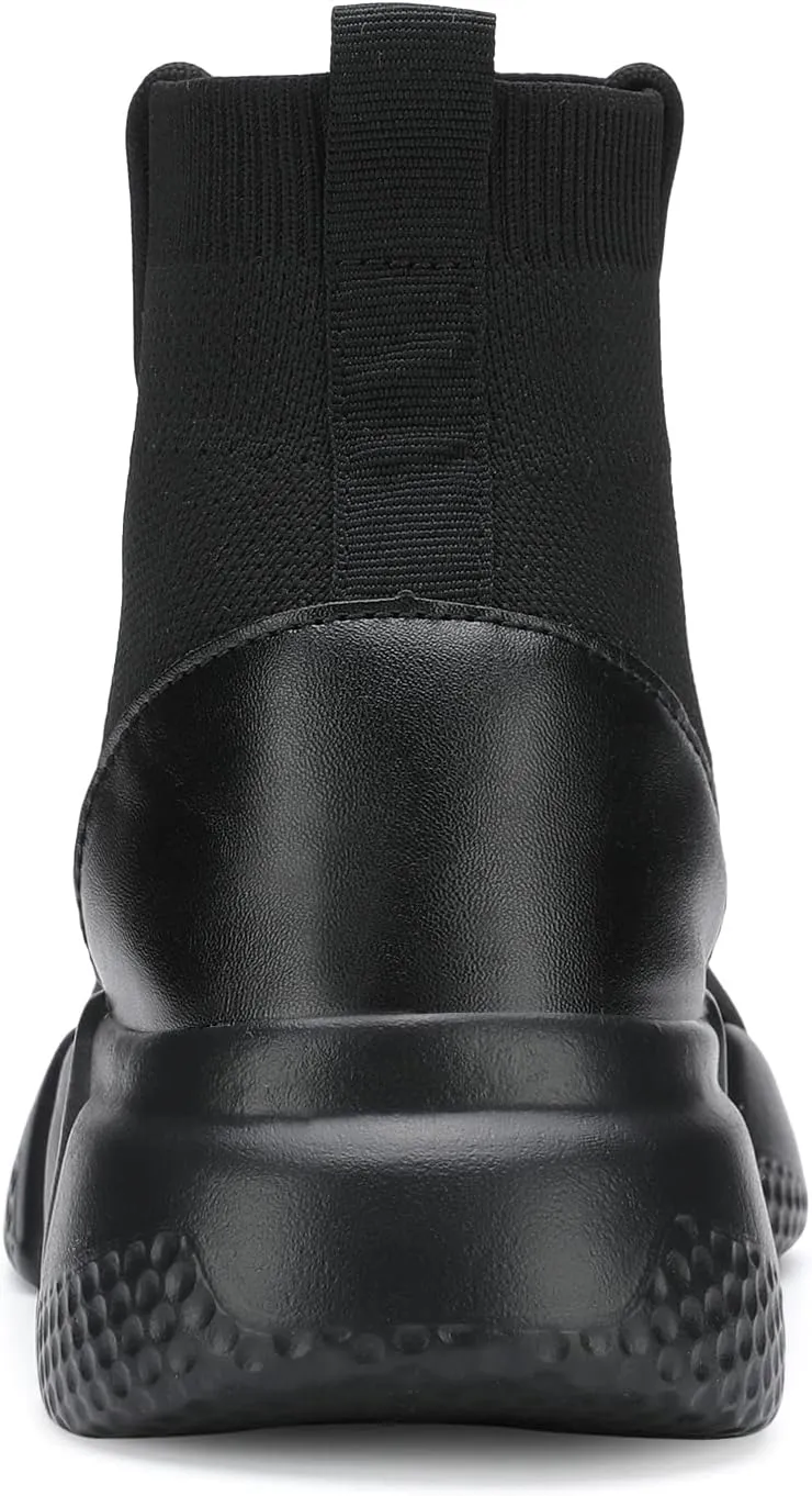 Casbeam Men's Running Knit Comfortable Lightweight Breathable Casual Sports Shoes Fashion Sneakers Slip-On Walking Shoes
