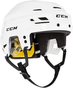 CCM Tacks 210 Hockey Helmet (White, Large)