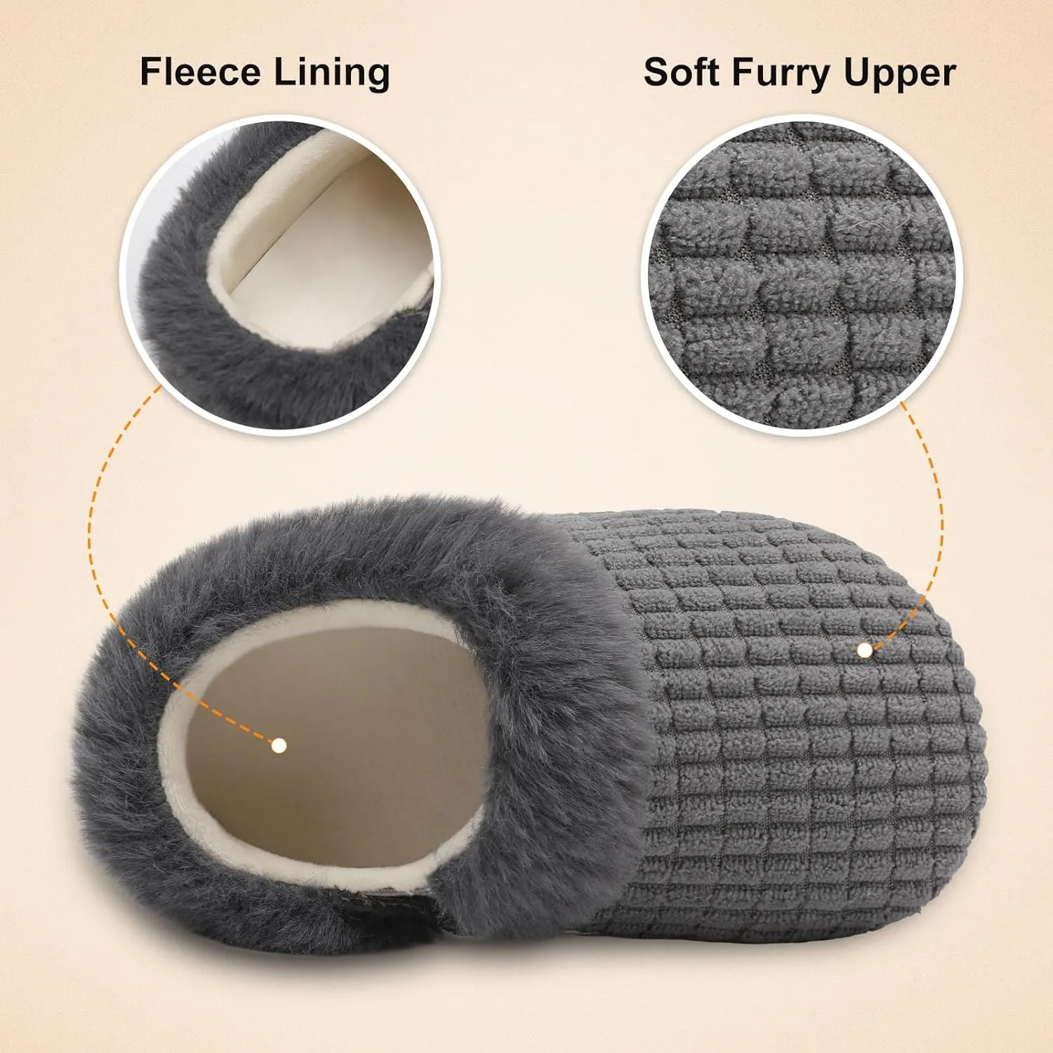 Centipede Demon Toddler Slippers for Boys Girls Slip on Kids Baby Toddlers House Shoes Lightweight Barefoot Furry Sock Shoes Indoor Outdoor Warm Walking Shoe