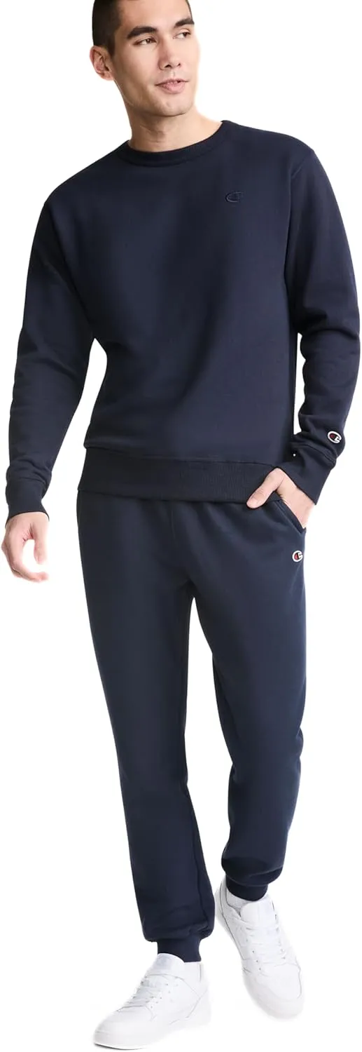 Champion Men's Crewneck, Powerblend Fleece Sweatshirt, Crewneck Sweatshirts (Reg. Or Big & Tall)