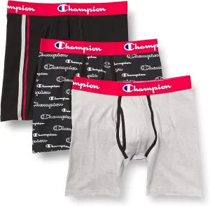 Champion Men's Everyday Cotton Stretch Boxer Briefs