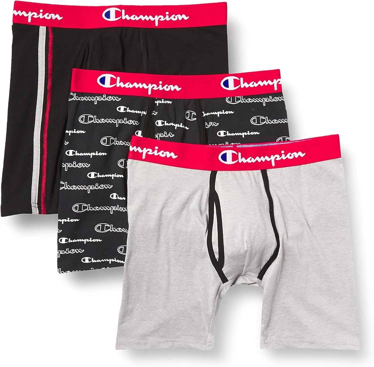 Champion Men's Everyday Cotton Stretch Boxer Briefs