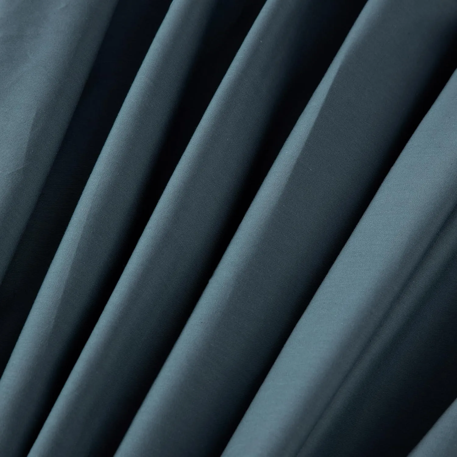 Chezmoi Collection Solid China Blue 250TC 100% Cotton Twill Bed Sheet Set King Size, 4-Piece Luxury Soft Breathable Smooth 16-Inches Deep Pocket Sheets and Pillowcases Set