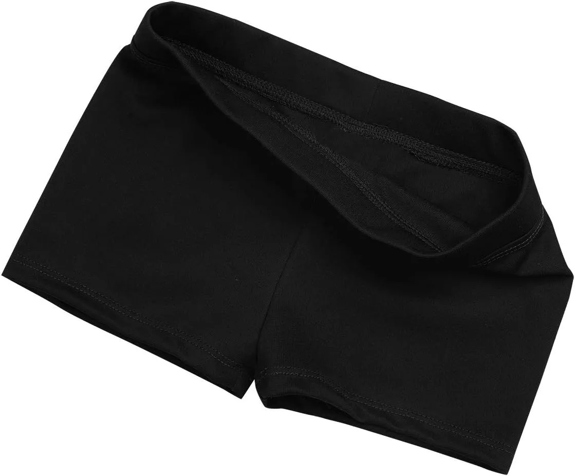 CHICTRY Kids' Girls' 2 Piece Activewear Set Strappy Sport Bra and Booty Short for Dancing Tumbling Athletic Gymnastics