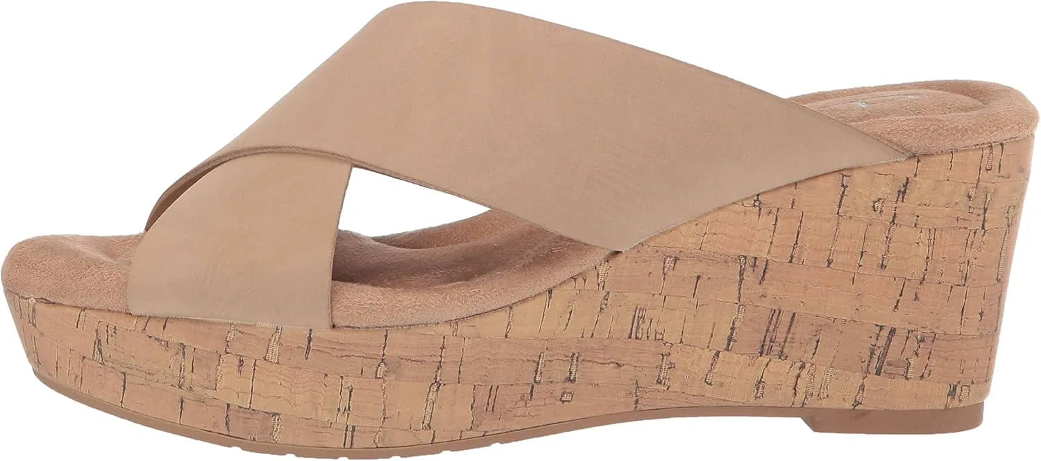 CL by Chinese Laundry Women's Dream Day Smooth Espadrille Wedge Sandal