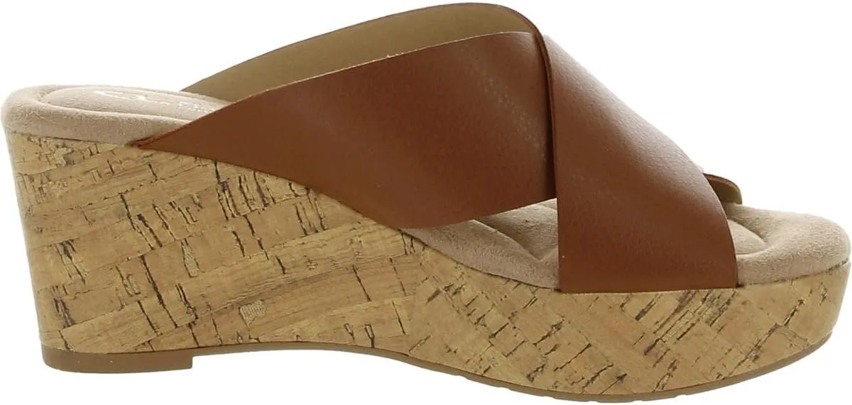 CL by Chinese Laundry Women's Dream Day Smooth Espadrille Wedge Sandal