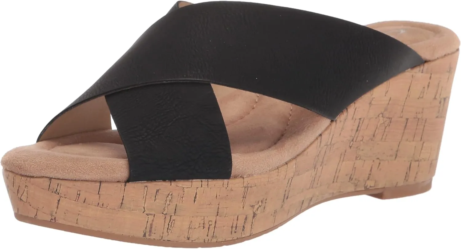 CL by Chinese Laundry Women's Dream Day Smooth Espadrille Wedge Sandal