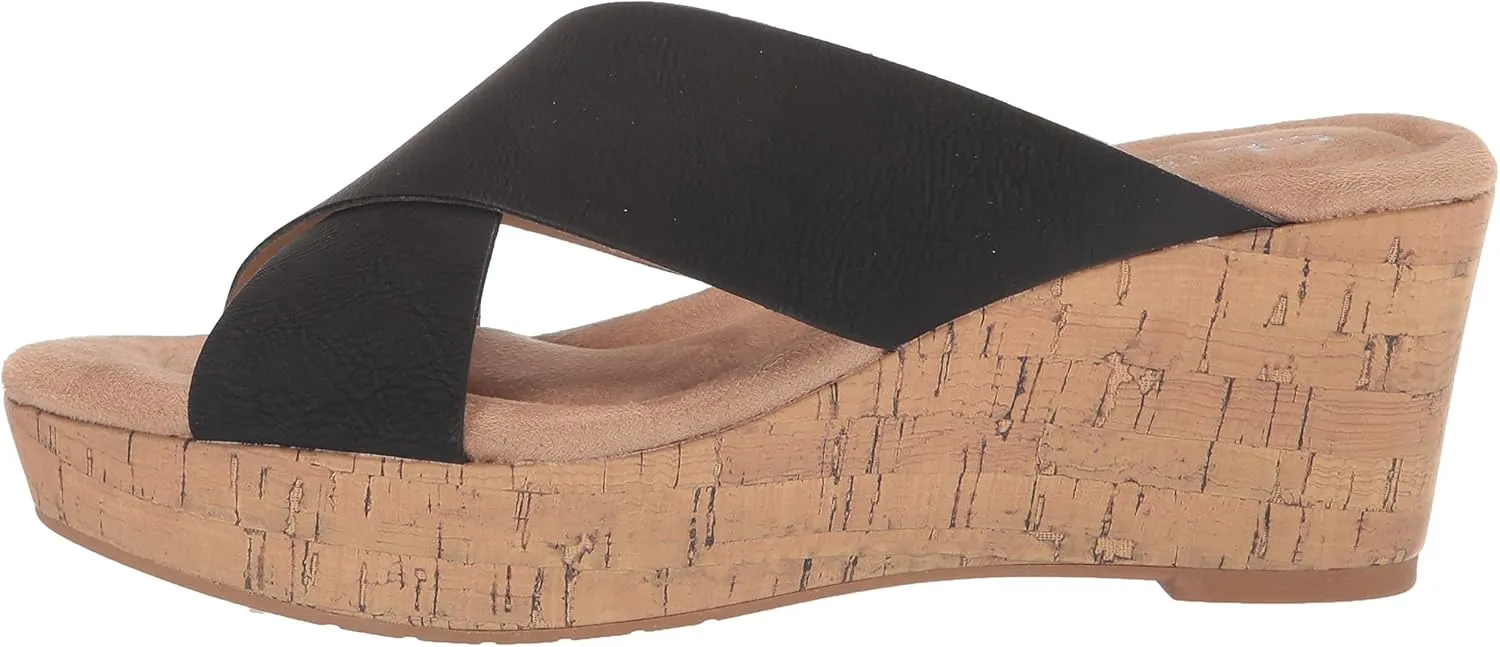 CL by Chinese Laundry Women's Dream Day Smooth Espadrille Wedge Sandal
