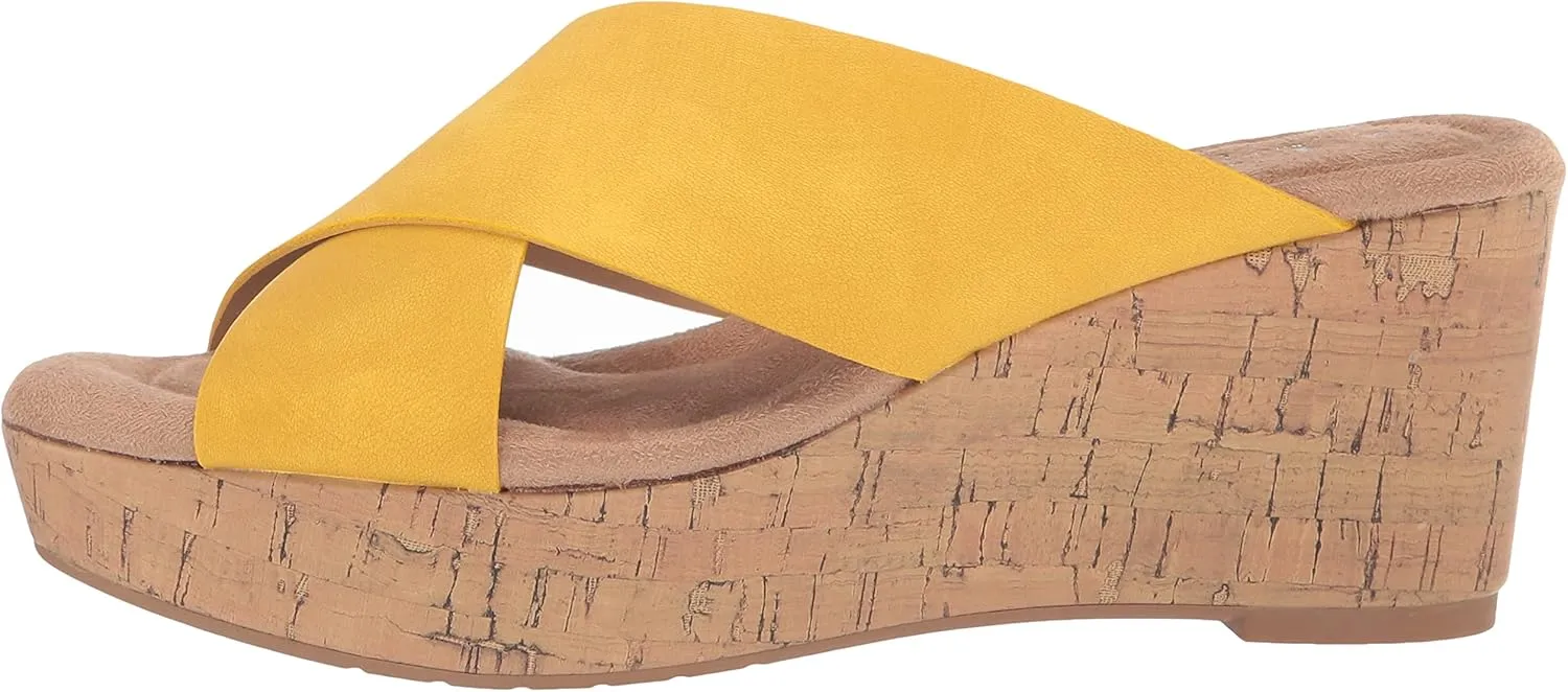CL by Chinese Laundry Women's Dream Day Smooth Espadrille Wedge Sandal