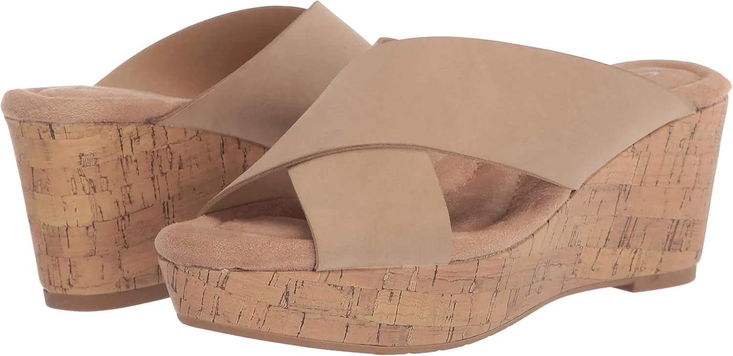 CL by Chinese Laundry Women's Dream Day Smooth Espadrille Wedge Sandal