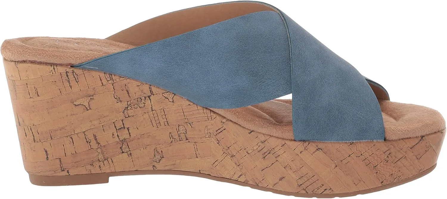 CL by Chinese Laundry Women's Dream Day Smooth Espadrille Wedge Sandal