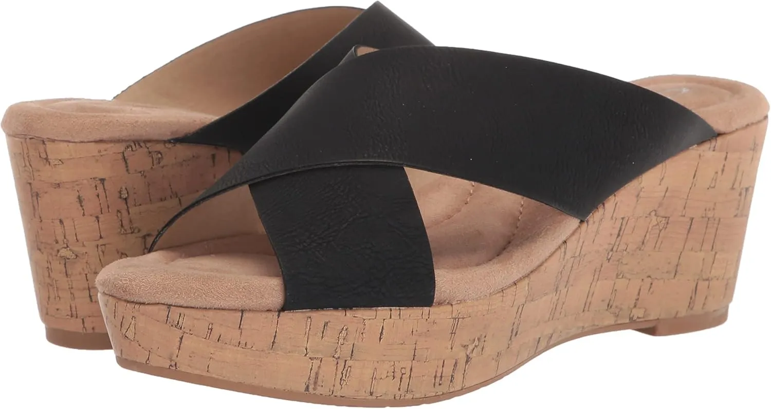 CL by Chinese Laundry Women's Dream Day Smooth Espadrille Wedge Sandal