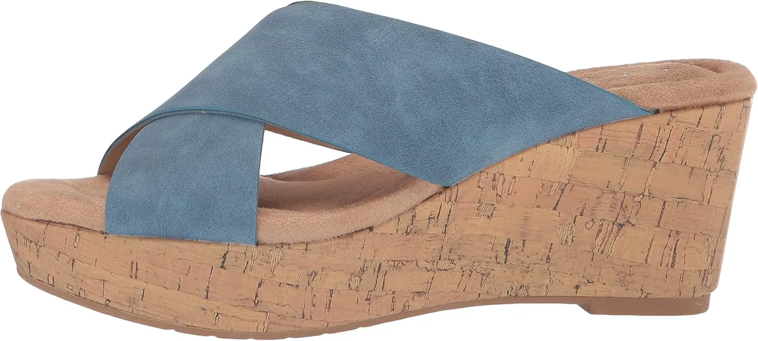 CL by Chinese Laundry Women's Dream Day Smooth Espadrille Wedge Sandal