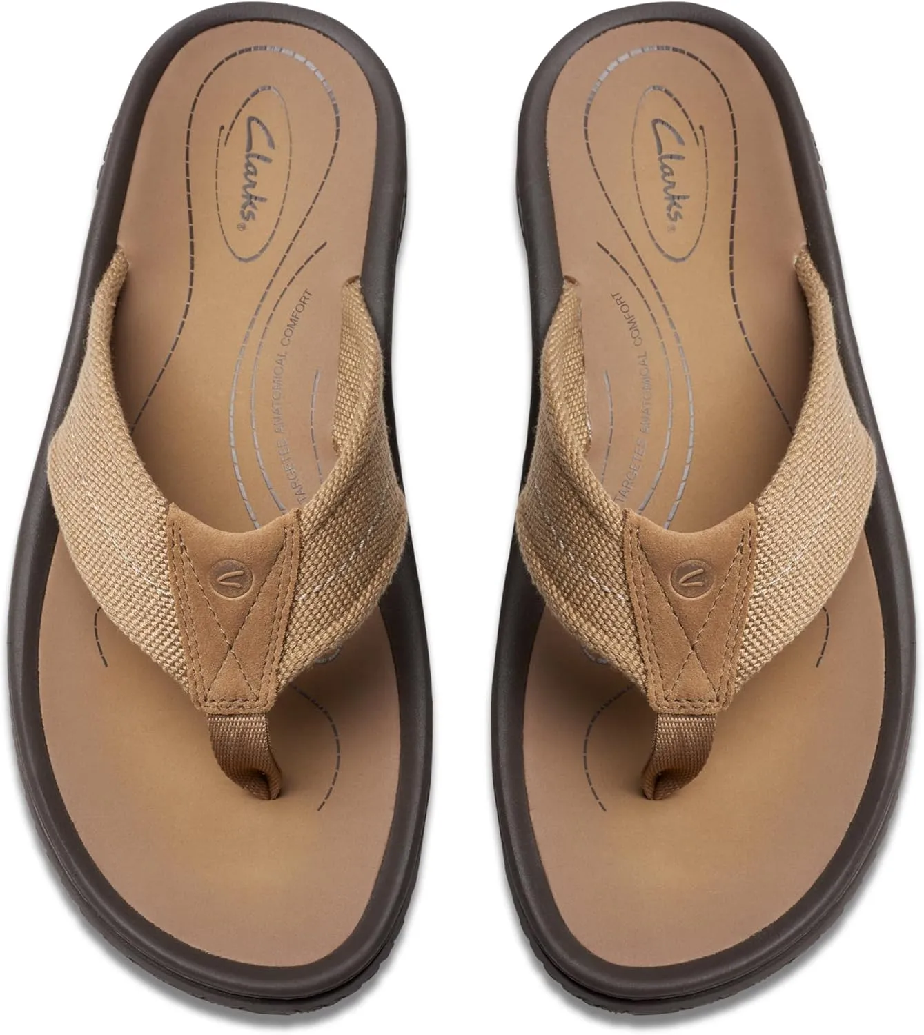 Clarks Men's Wesley Belt Flip Flop