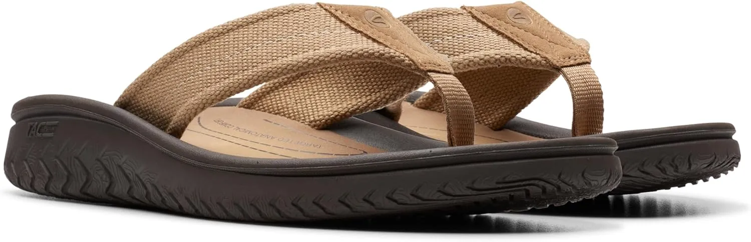 Clarks Men's Wesley Belt Flip Flop