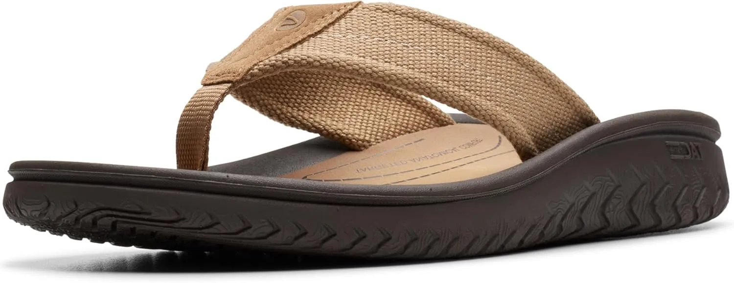 Clarks Men's Wesley Belt Flip Flop