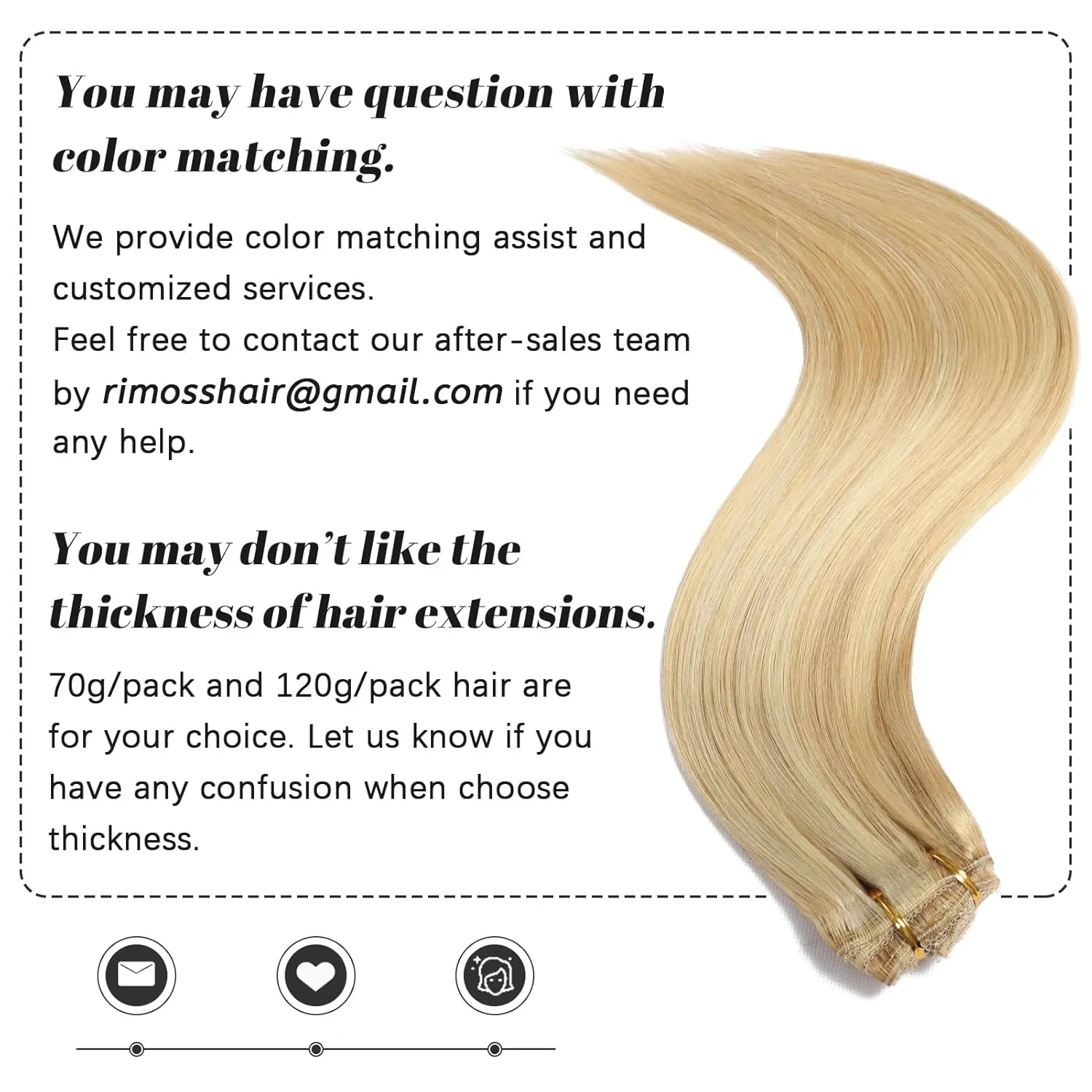 Clip in Hair Extensions Real Human Hair - 120g 22 Inch 7pcs, Dirty Blonde to Bleach Blonde Highlight - Soft Remy Hair Extensions Real Human Hair Clip ins for Women (22 Inch)