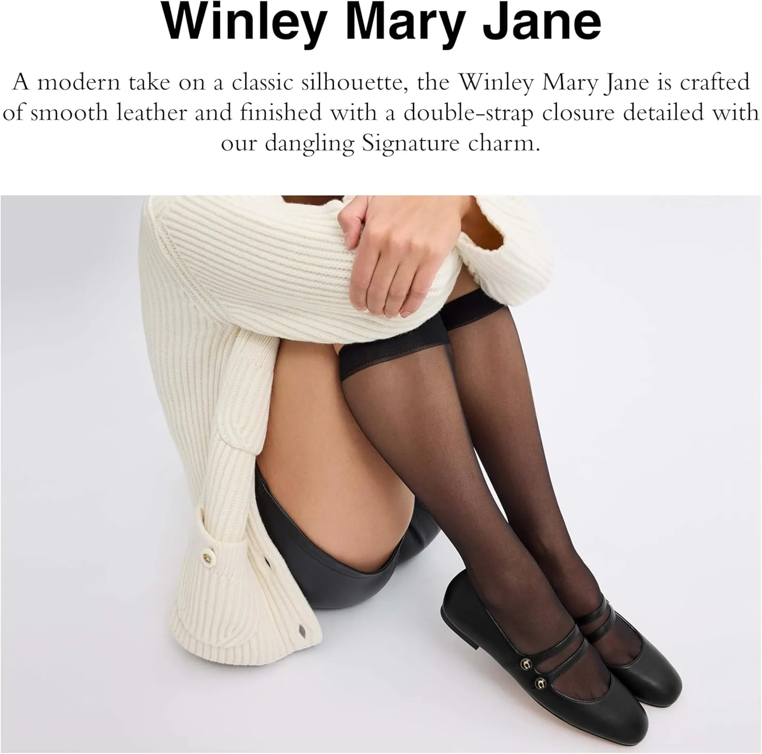 Coach Women's Winley Mary Jane Flat