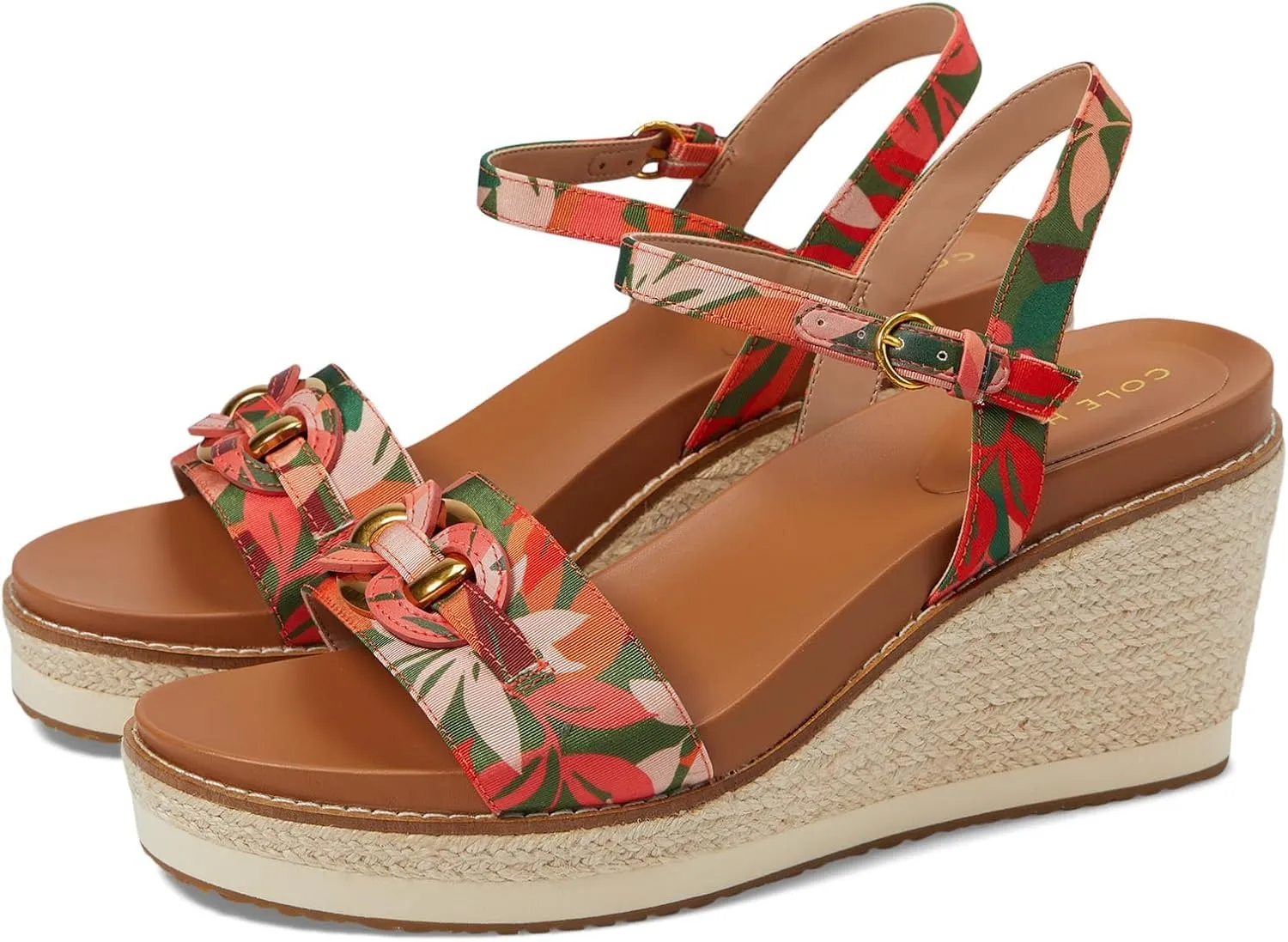 Cole Haan Women's Cloudfeel Espadrille Link Wedge Sandal