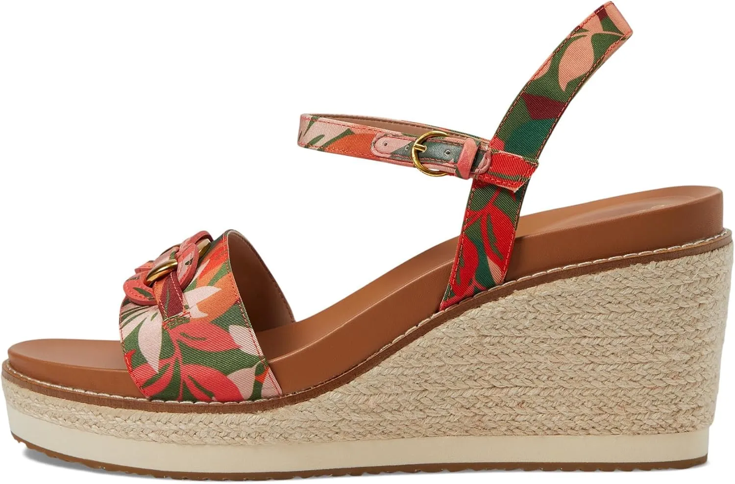 Cole Haan Women's Cloudfeel Espadrille Link Wedge Sandal