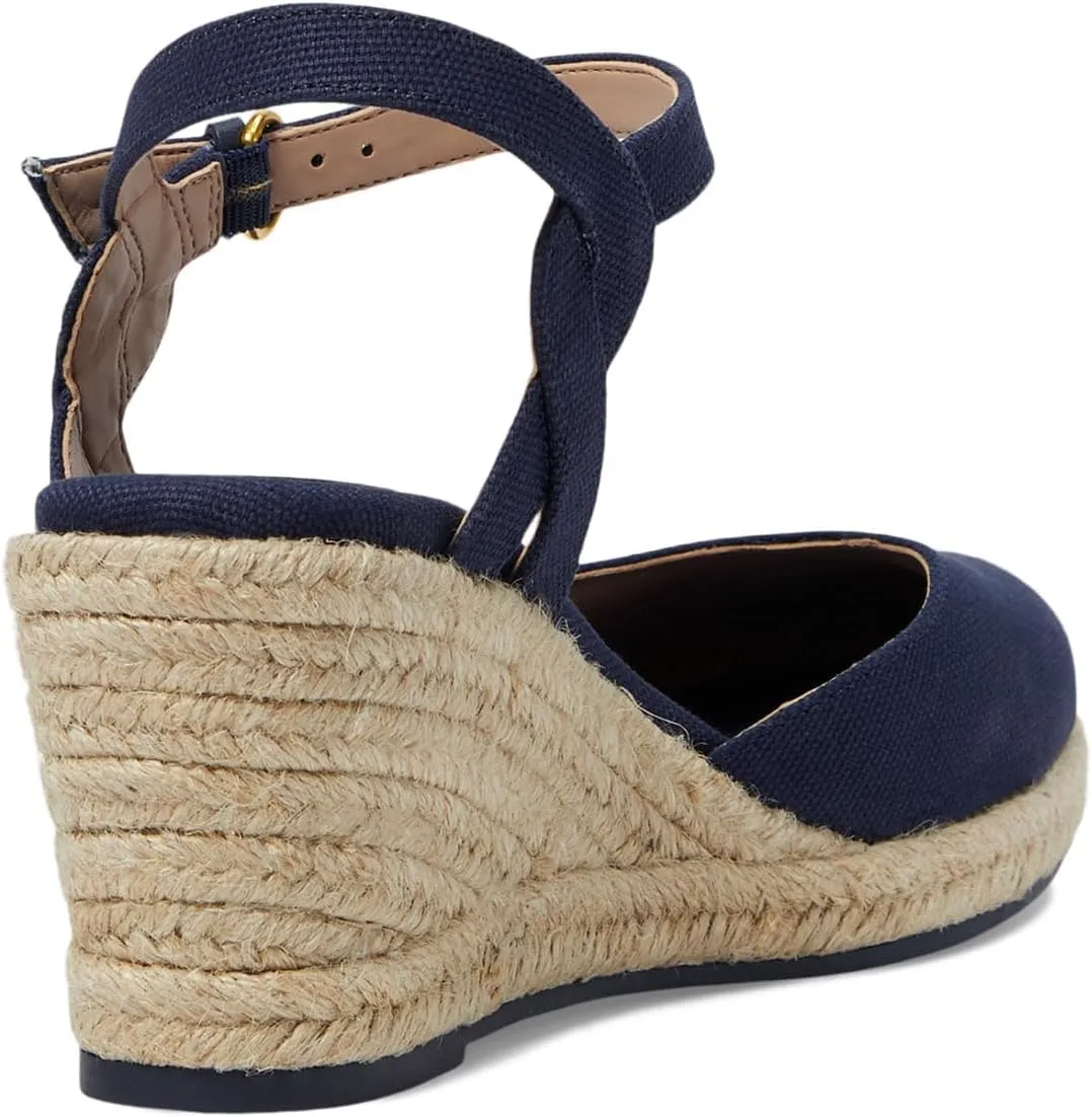 Cole Haan Women's Cloudfeel Espadrille Wedge II Sandal, 80mm