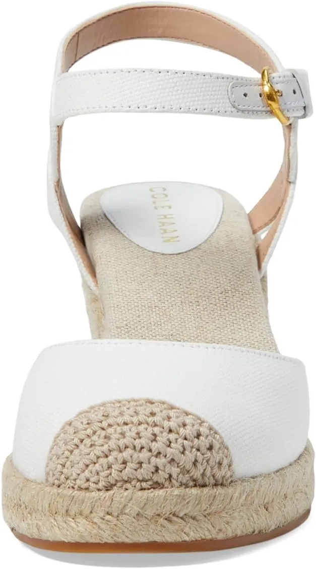 Cole Haan Women's Cloudfeel Espadrille Wedge II Sandal, 80mm