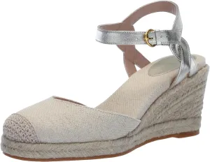 Cole Haan Women's Cloudfeel Espadrille Wedge II Sandal, 80mm