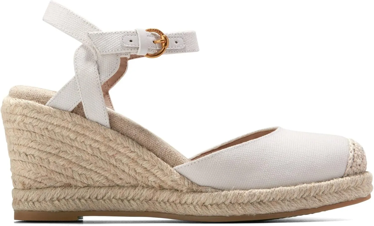 Cole Haan Women's Cloudfeel Espadrille Wedge II Sandal, 80mm